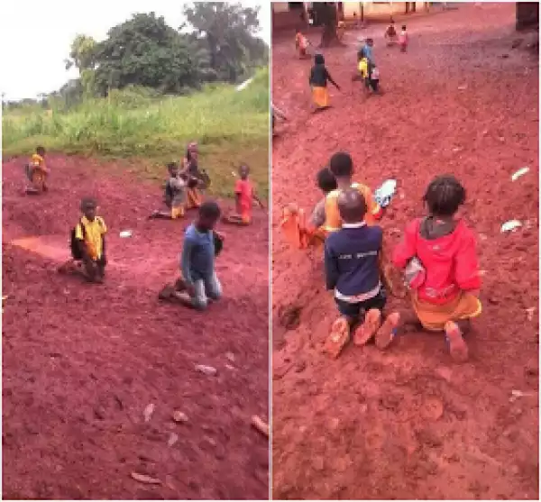 Barbaric way children are punished for coming late to school in Cameroon. Photos